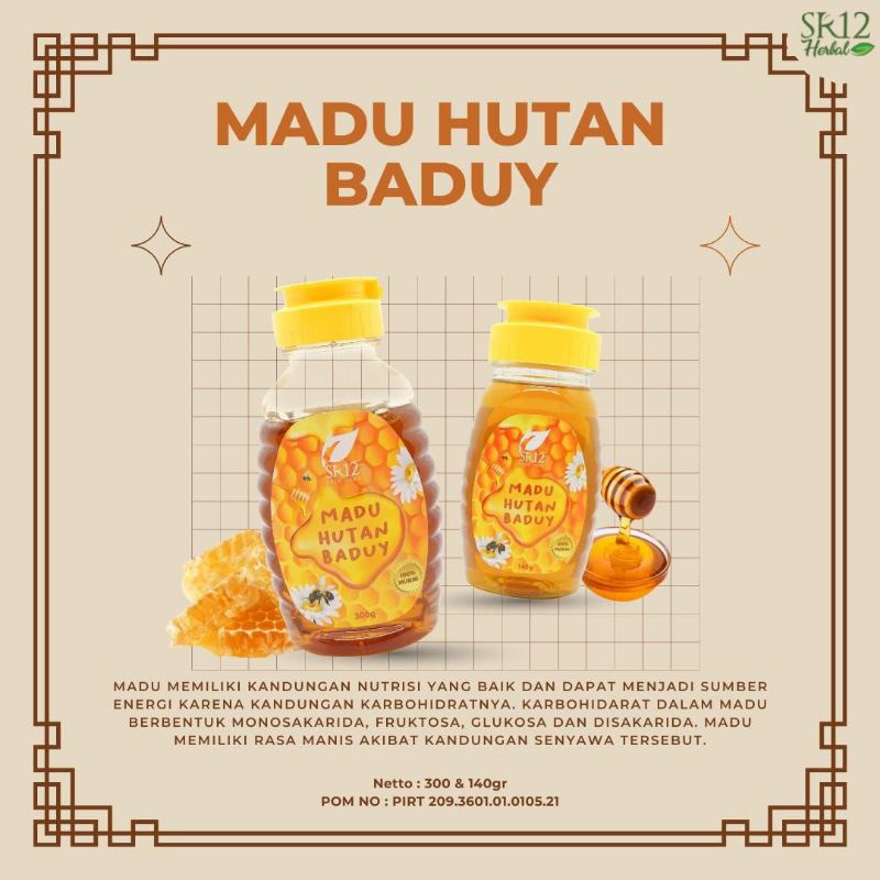

MADU SR12/ASLI MADU HUTAN