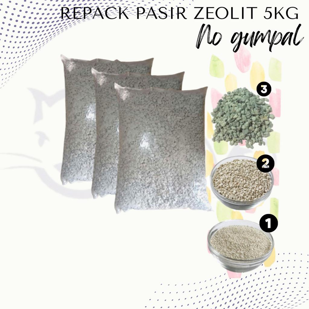 REPACK PASIR ZEOLIT 5KG 5 KG PASIR BISA DICUCI DI CUCI