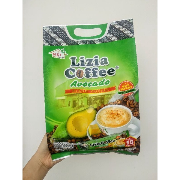 

Lizia Coffee Avocado, Kopi Bubuk Instan 15x30gr