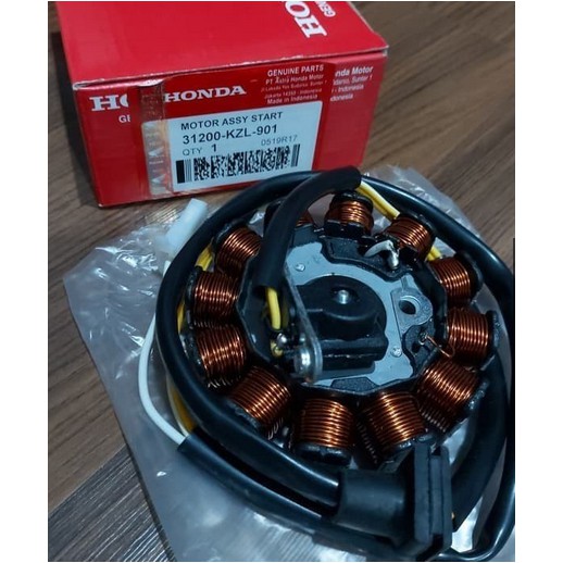 Spull Assy Stator Honda Beat FI PGM CBS Vario 110 LED Scoopy F1 KZL/K25