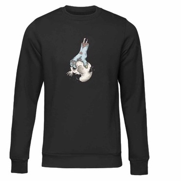 Sweater Pria Zombi Crewneck Pria M - XXL