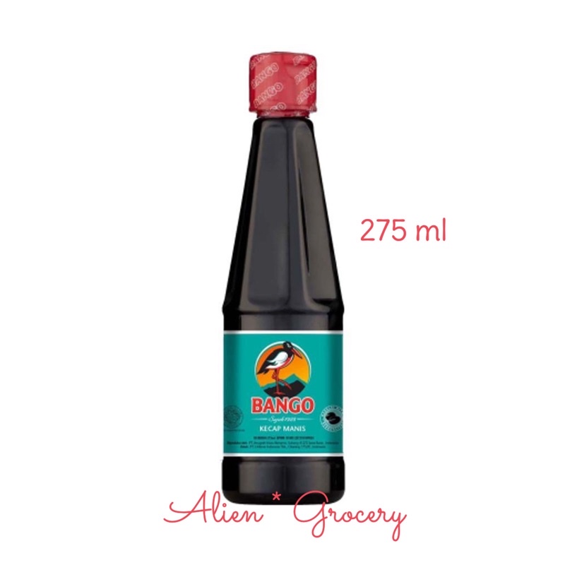 Kecap Manis Bango Botol Tanggung 275ml