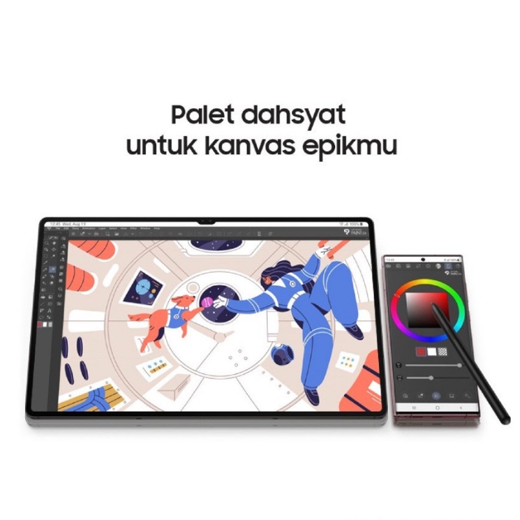 ?Baru+ COD?Tablet PC Baru Galaxy Tab S8 S8+ 12GB + 512GB Tablet Android 10.1inch Layar Full Screen Layar Besar Wifi 5G Dual SIM Tablet Untuk Anak Belajar hp tablet tab advan Tablet Gaming kantor Tablet Murah