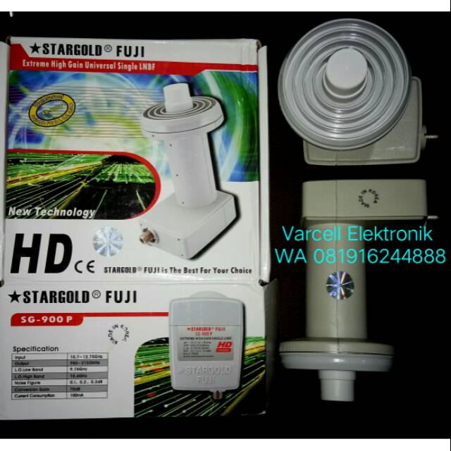 Lnb KU band Prime focus Stargold SG900 P