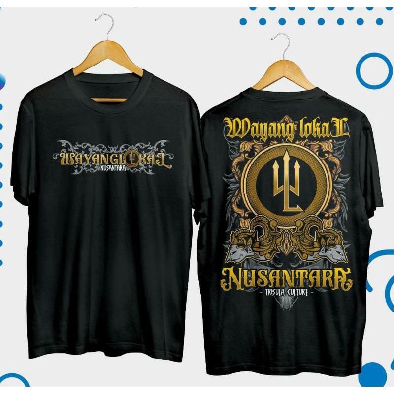 kaos wayang lokal  pagar nusa