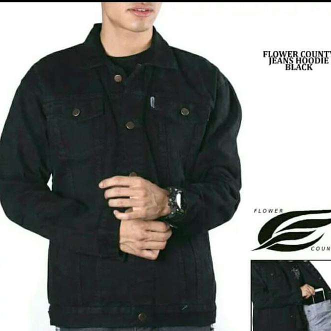 Z270 Jaket Jeans Pria Levis Warna Bioblitz, Biowash, Hitam, Biru Dongker Kilj