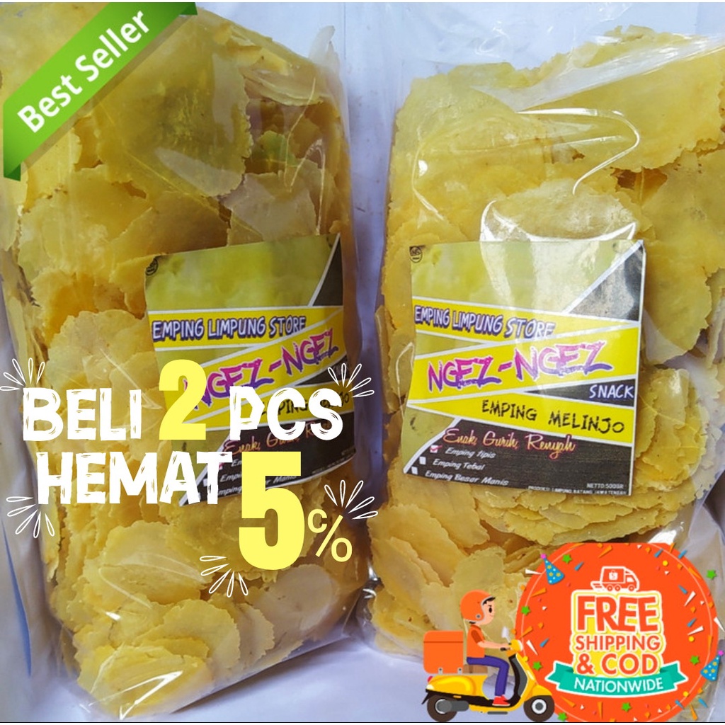 

EMPING MELINJO MENTAH SUPER TIPIS ORIGINAL SIAP GORENG 500GRAM