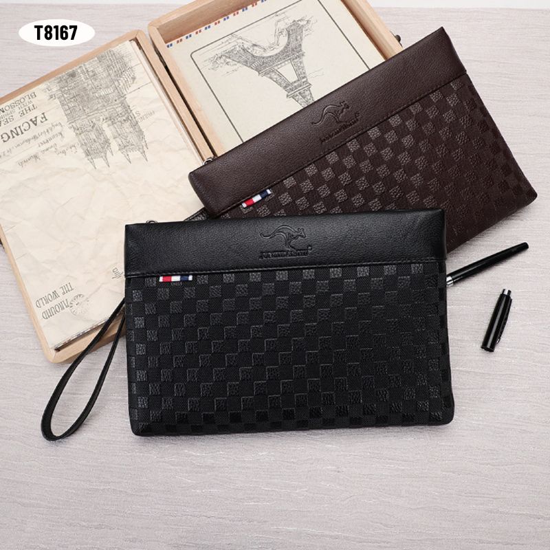 [IMPORT] T8167 - CLUTCH PRIA WANITA IMPORT - DOMPET WANITA PRIA IMPORT - 76BAGSTORE