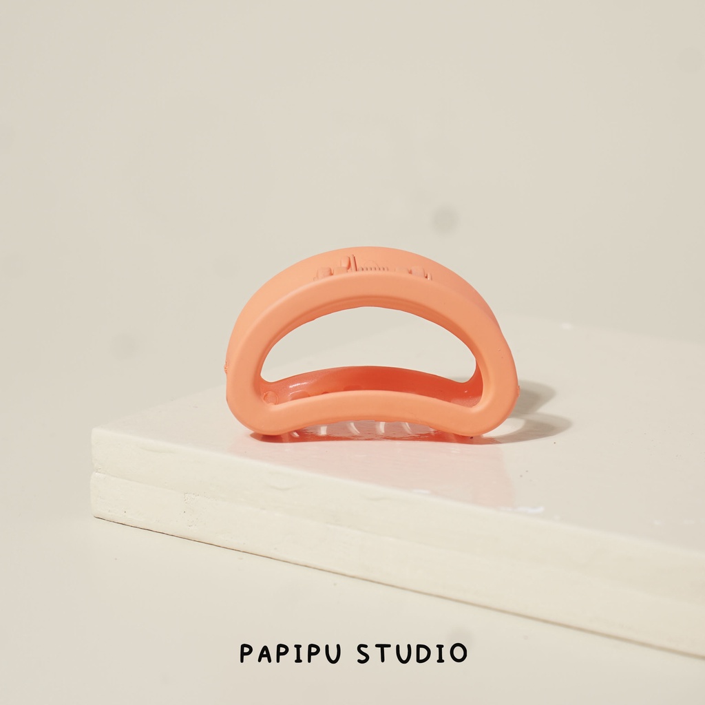 Papipu studio - Jepit rambut claw clip import Smile