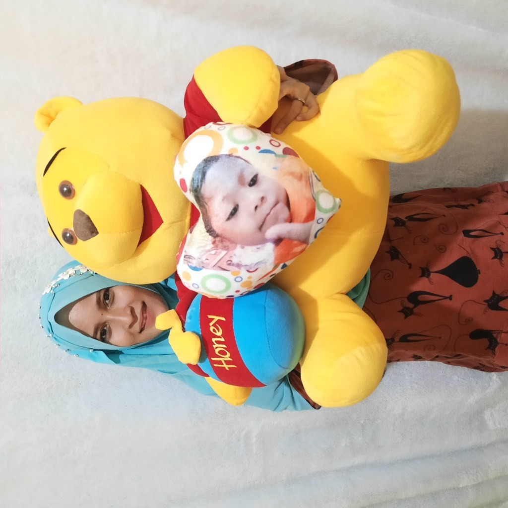 Boneka winnie the pooh jumbo MURAH BISA UKIR DAN CETAK