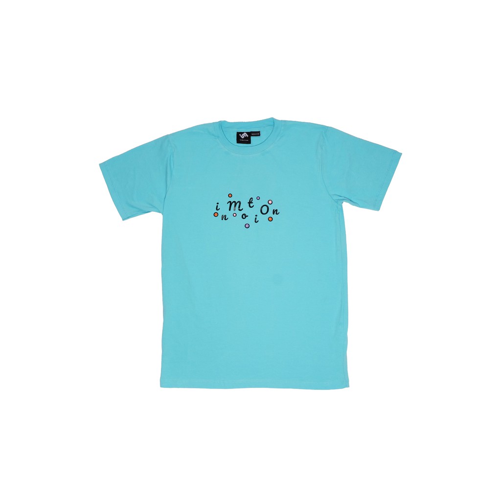 inmotion T shirt Flower - Blue