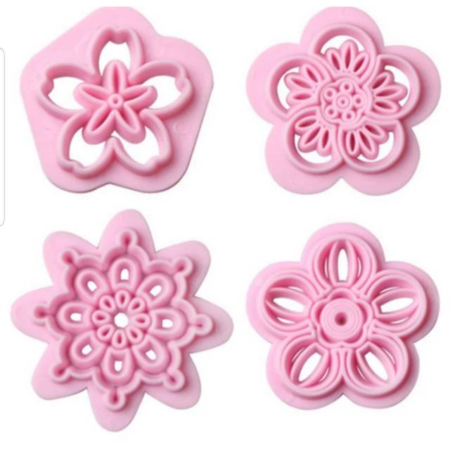 Cetakan Fondant Gumpaste Bunga