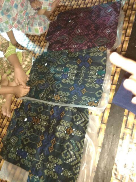 Zebestore Kemeja Batik Lengan Panjang Pria Songket Slimfit Bestseller