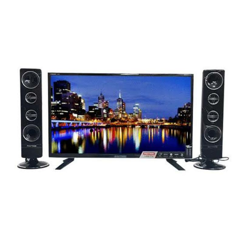 LED TV 32 inch POLYTRON PLD32TV + speaker tower 32&quot; garansi RESMI 5 tahun