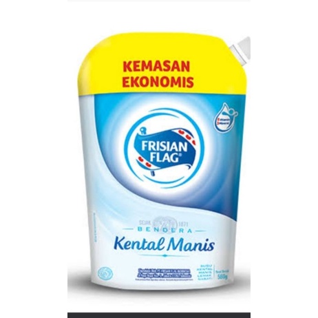 

Susu Bendera kental manis/ Frisian Flag 545ml/ 370ml coklat dan putih