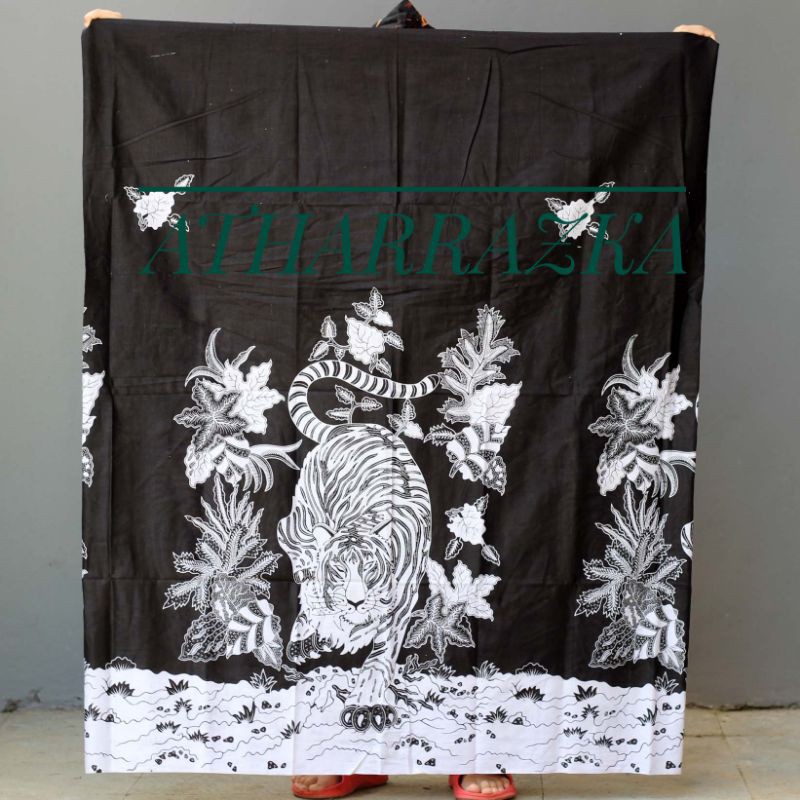 Sarung Batik Anak Motif Macan Putih -  Sarung Batik Anak