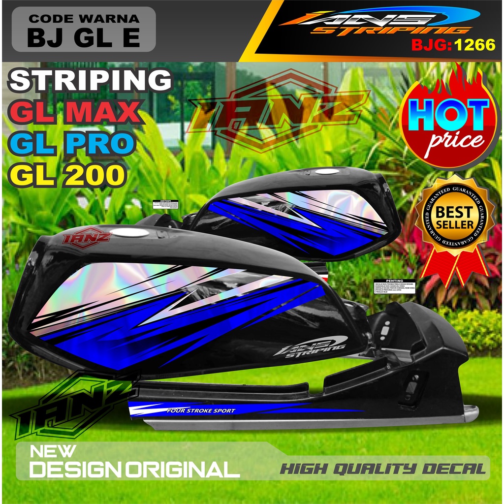 STRIPING CUSTOM GL MAX / VARIASI STRIPING GL PRO GL 2000