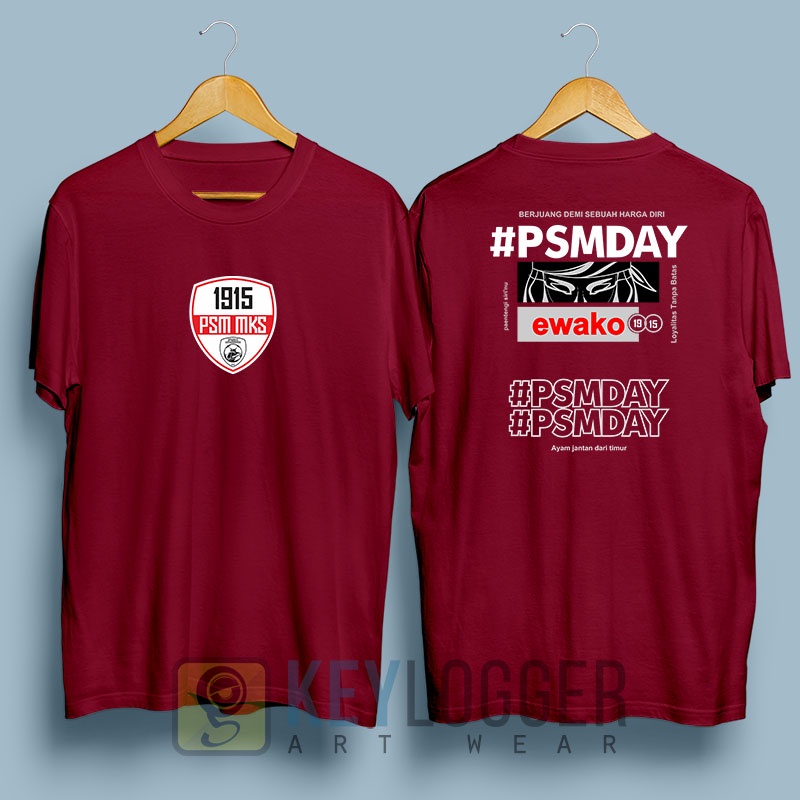 Baju Kaos Bola PSM Makassar Suporter Ayam Jantan Dari Timur 42