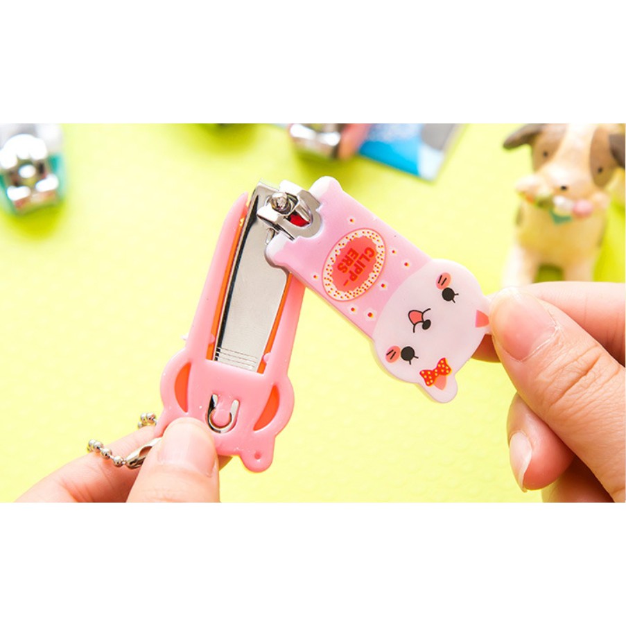 Gunting Kuku Karakter Korea Nail Clipper Murah Jepit Penjepit Mini Potong Import MX1745