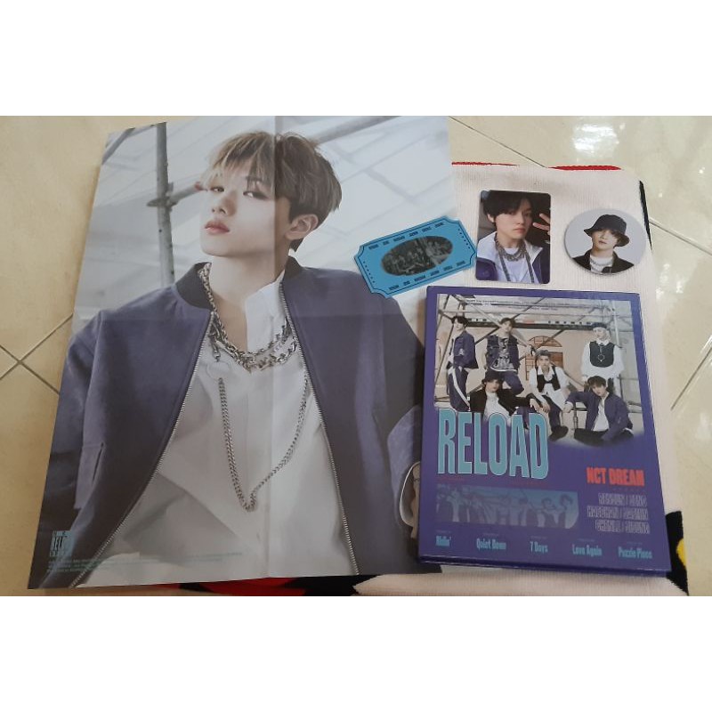 NCT DREAM RELOAD ALBUM UNSEALED