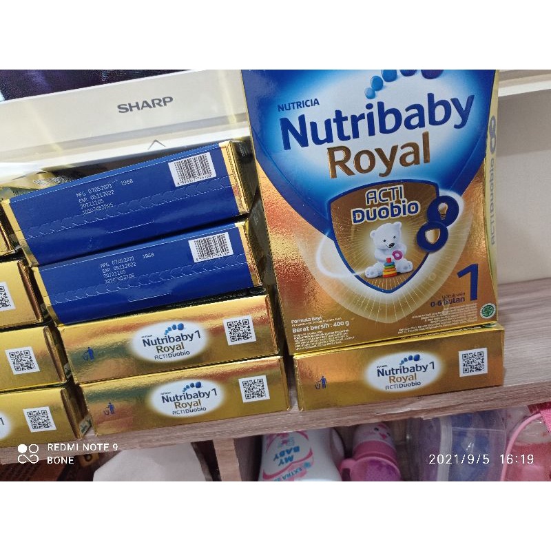 

NUTRIBABY ROYAL 1 400GR