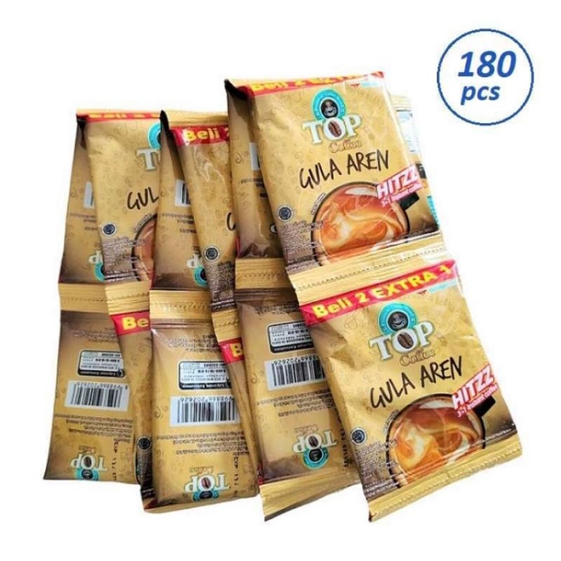 

Top Coffe Gula Aren Kopi Instan [ 22 grm/180 Sachet / karton]