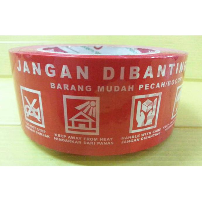

Termurah Lakban Jangan Dibanting / Fragile / Mudah Pecah Daimaru 48 Mm X 100 M Offic