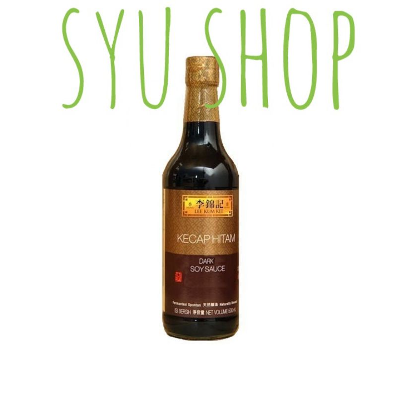 lee kum kee premium dark soy sauce 500 ml kecap asin hitam hongkong