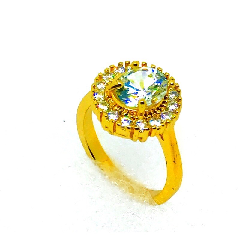 cincin permata //cincin wanita //perhiasan cincin//cincin //perhiasan //lapis emas