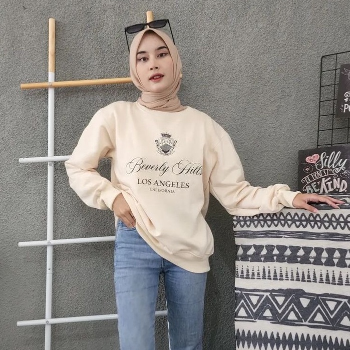 Beverly Hills Basic Sweater - Sweater Pria dan Wanita