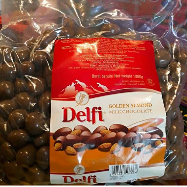 

Coklat DELFI almond 1kg