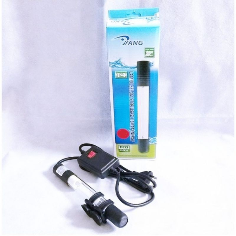 Lampu UV Celup 25w 25 watt merk YANG UV sterilizer pembasmi bakteri dan lumut 25watt