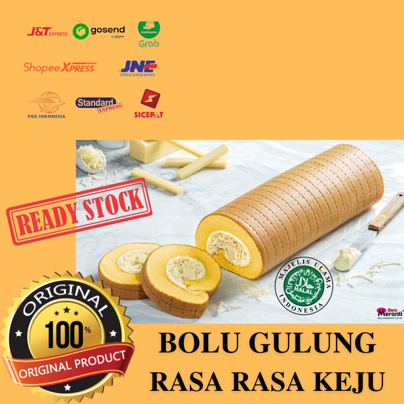 

BOLU MERANTI-BOLU GULUNG RASA KEJU