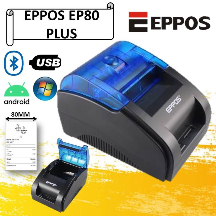 PRINTER THERMAL BLUETOOTH EPPOS EP-80 PLUS 80MM STRUK KASIR