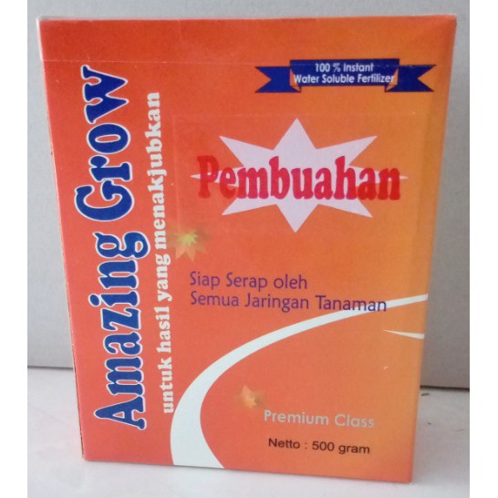 Pupuk Amazing Grow Pembuahan – 500 gram