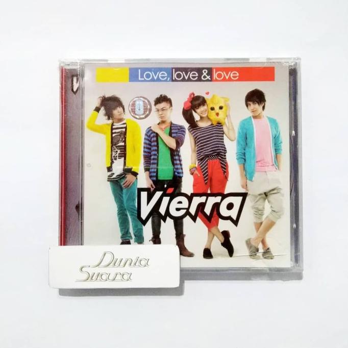 Cd Vierra - Love, Love & Love DISKON