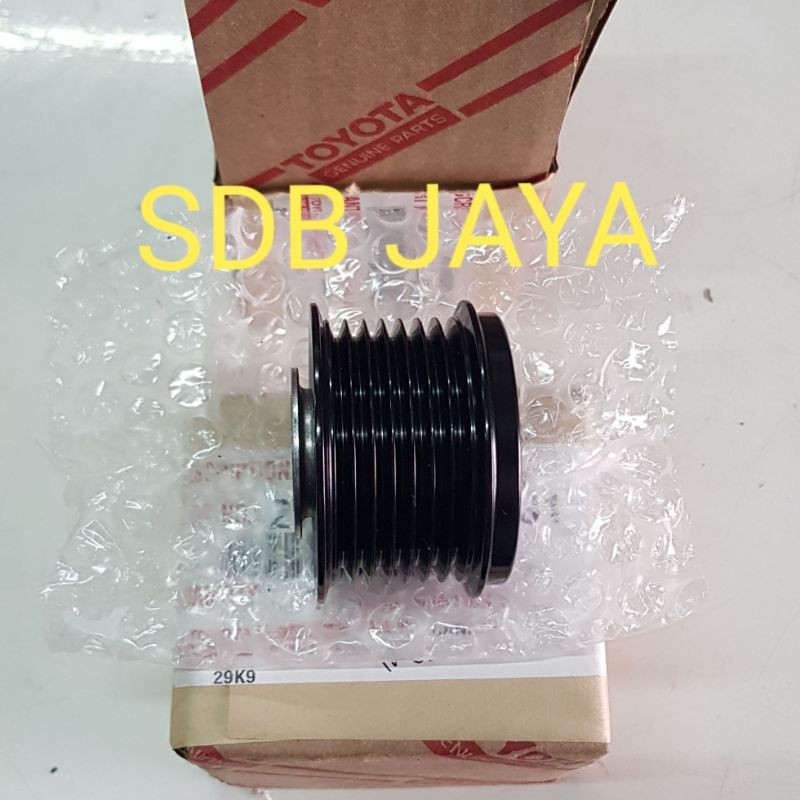 pulley pully alternator dinamo amper alphard anh20 / vellfire camry 100% original