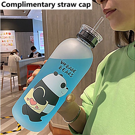 Botol Minum DwiFungsi Model Cartoon WeBabeBears