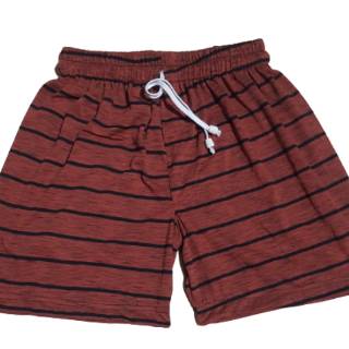 Kolor Boxer Stripe Celana Pendek Pria Wanita Bahan Kaos Kolor Boxer Stripe Celana Pendek Pria Wanita Bahan Kaos