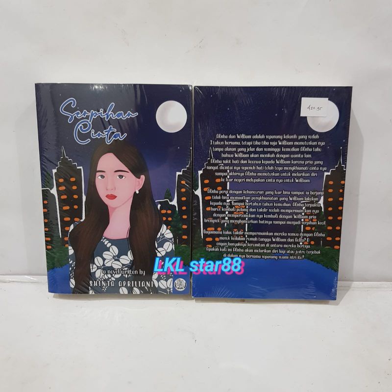 Buku Novel Serpihan Cinta by Shinta Apriliani