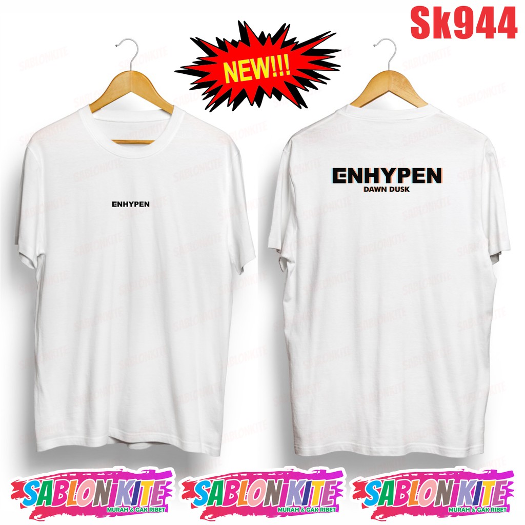 MURAH!!! KAOS EN- KPOP DAWN DUSK SK944 UNISEX COMBED 30S