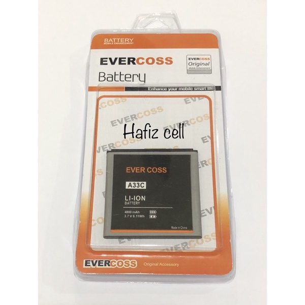 Battery batre Evercross A33C