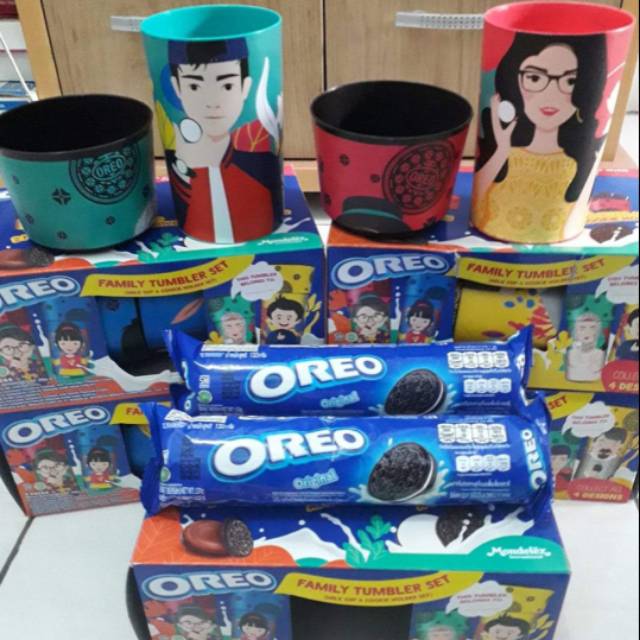

Oreo free tumbler set