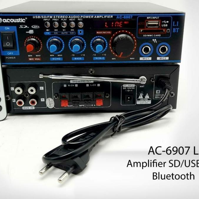 Amplifier Acoustic 111 usb,radio,karaoke murah ac/dc .