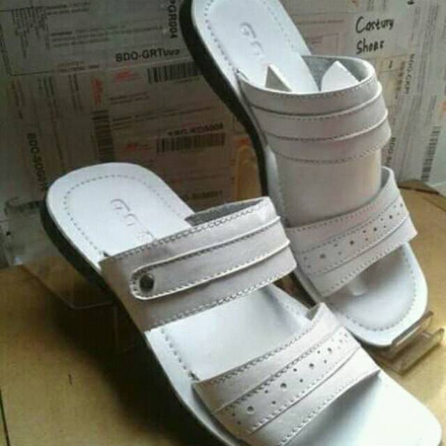 sandal kulit pria best saller cibaduyut