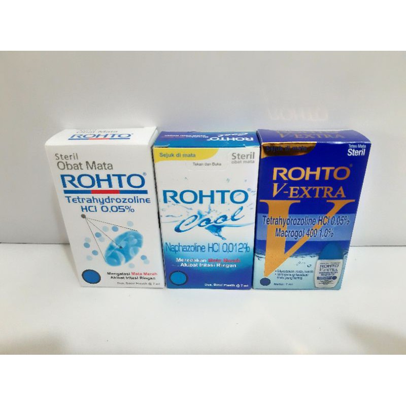 OBAT MATA ROHTO/ROHTO COOL/ROHTO V-EXTRA/TETES MATA