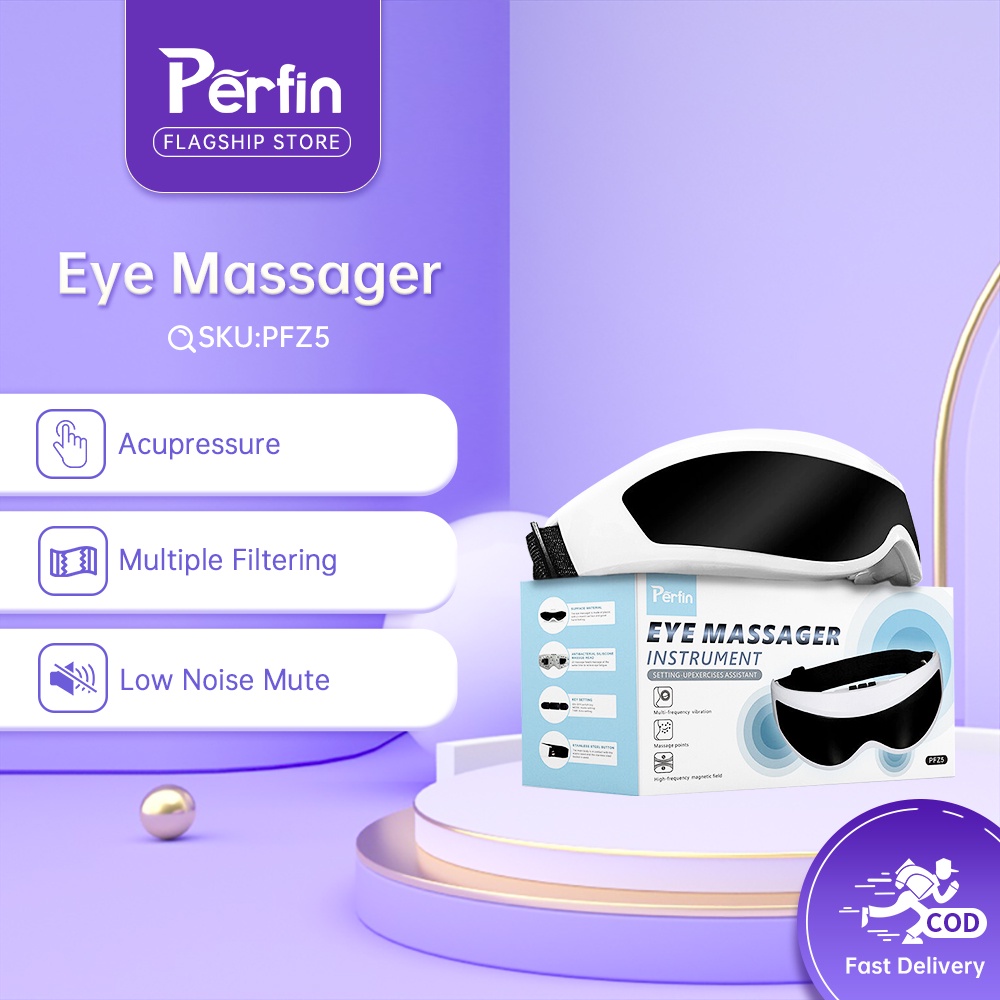 Perfin PFZ5 Eye massager alat pijat mata alat terapi mata kesehatan