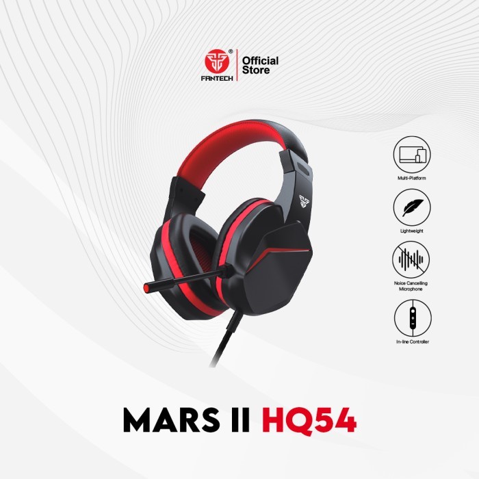 Fantech MARS II HQ54 Headset Gaming Murah untuk HP PC