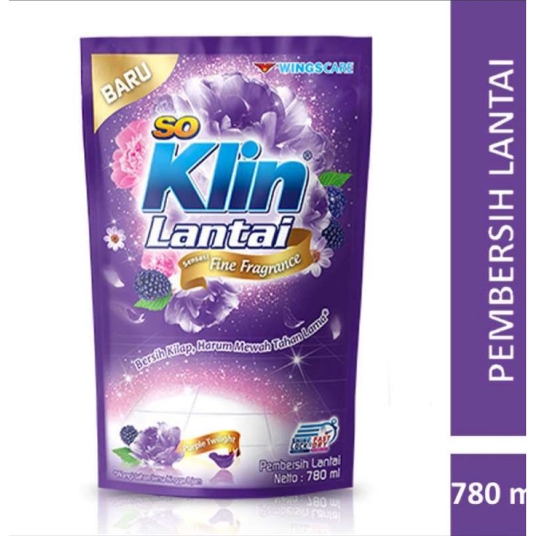 SO KLIN LANTAI 780 ML SENSASI FINE FRAGRANCE