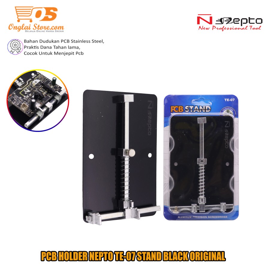 Penjepit PCB Penjepit PCB Holder - Penjepit Ragum Nepto TE-07 Original - PCB Holder Nepto TE 07 STAN